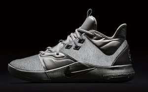 银色反光NASA主题！全新的 Nike PG 3“NASA” 科幻感强烈