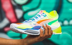 亮眼的彩虹配色，PUMA推出全新休闲训练鞋 LQD Cell Optic