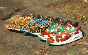 你喜欢哪一双？atmos x Nike Air Max 1 “Animal 3.0” 近赏