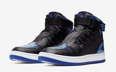 泼墨风格的皇家蓝，这双Air Jordan 1 Nova XX街头感十足