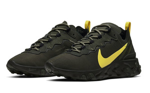 俄勒冈鸭配色！这款 Nike React Element 55 抢眼又百搭