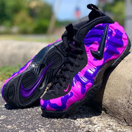 潮流气质爆棚，Nike Air Foamposite Pro 紫迷彩8月发售