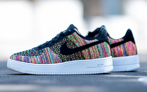 彩色编织鞋面加持！这款 Air Force 1 Flyknit 2.0 有点好看