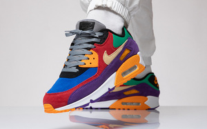 配色相当炸街！Nike Air Max 90 “Viotech” 新品可以组一双鸳鸯