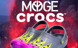 抢眼的火焰图案！MYGE 携手 Crocs 打造全新联名洞洞鞋