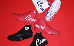 酷似可口可乐联名！CONVERSE 带来全新 Chuck Taylor 100 Logo Embroidery 鞋款