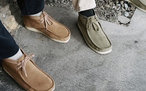 简约百搭又高级！Carhartt WIP x Clarks 联名 Wallabee 鞋款释出