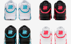 共有 8 款配色！ UNDEFEATED x Nike Air Max 90 你喜欢吗？