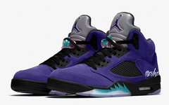 全新的紫葡萄配色，Air Jordan 5 “Alternate Grape” 明年发售
