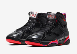 官图释出！Air Jordan 7  “Black Patent Leather” 月底发售