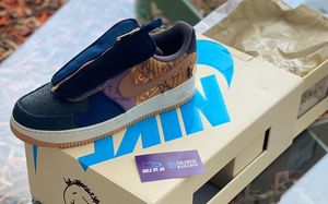 特殊鞋盒设计！Travis Scott x Nike AF 1 联名诚意十足