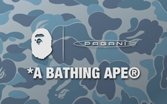 携手奢华超跑品牌帕加尼！A BATHING APE® 将推出全新联名系列