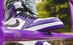 紫脚趾 or 紫加哥？全新 Air Jordan 1 “Court Purple” 最新美照释出