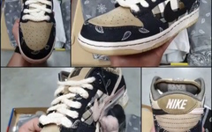 暗藏刮刮乐设计！ Travis Scott x Nike Dunk Low 细节设计有点惊喜