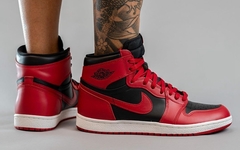 入手难度极高！“反转黑红” Air Jordan 1 最新上脚美照释出
