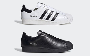 高品质高规格！ PRADA x adidas Superstar 联名新配色释出