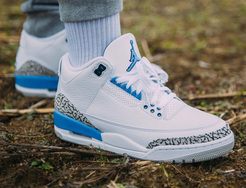 实物真滴好看！今早的 Air Jordan 3 “UNC” 你抢到了吗？