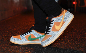 上脚气质极佳！Nike SB Dunk Low “Safari” 即将登场