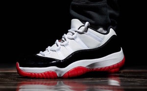 发售日期推迟！Air Jordan 11 Low “White Bred” 五月登场