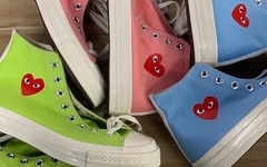 CDG PLAY x Converse 或将推出新品，预定夏天大热帆布鞋款？