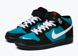 气质复古高级！全新 Nike SB Dunk Mid 下月来袭