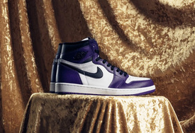 穿搭效果韵味十足，白紫Air Jordan 1最新美图释出