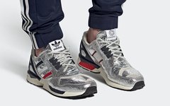 全银金属鞋面有点酷！Concepts x adidas 联名今日发售