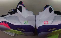 新鲜王子 Air Jordan 5实物细节亮相，暗藏多处鸳鸯细节