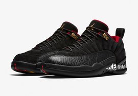 金扣点缀！Air Jordan 12 Low 新配色首度曝光！