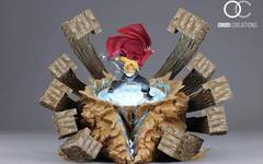 创意底座还有发光特效，《钢之炼金术师》爱德华限定雕像