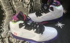 不对称鸳鸯+泼墨设计！全新“新鲜王子” AJ 5 八月底登场！