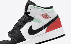 两款全新 AJ 1 Mid 曝光！清新撞色拼接，颜值有点高！