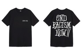 收益全数捐赠！Stüssy 推出反种族主义别注系列 T-Shirt