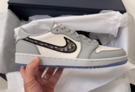 货量变多，限量 8000 +？现代艺术家 Daniel Arsham 带来 Dior x AJ 1 Low 开箱！