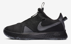 神秘黑魂气质！Nike PG 4 “Triple Black” 即将发售！