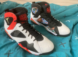 龙图腾+祥云+夜光设计...这款中国限定 Air Jordan 7 绝了！