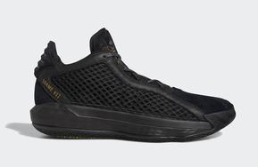 多材质拼接！全新黑魂 adidas Dame 6 即将登场！