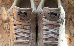 又是一双必火联名！Stüssy x Nike Air Force 1 首度曝光！