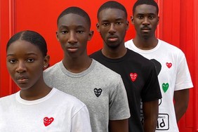 全新的心形图案！ COMME des GARÇONS PLAY 推出全新别注系列！