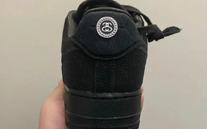 Stüssy x Nike AF 1 黑色款完整实物曝光！细节设计可圈可点！