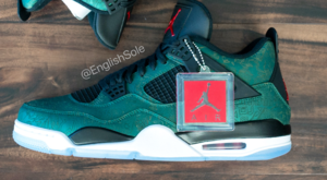 设计是真的帅！Air Jordan 4 “绿镭射” 曝光！可惜是...