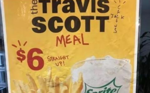 迷惑行为？偷 Travis Scott x 麦当劳海报炒卖真是没想到！