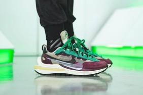 今秋重头戏！ sacai x Nike Vaporwaffle 紫绿配色上脚图辑释出！