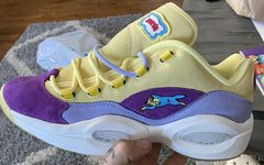 抢眼的撞色拼接！BBC x Reebok Question Low 首次曝光！