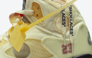 下周重磅亮相！Off-White x Air Jordan 5 “Sail” 官图释出！