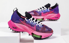 好像要真香了？Off-White x Nike 全新联名粉紫配色上脚美照及实物曝光！