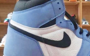 AJ 1 “University Blue” 实物首度曝光！明年二月亮相！