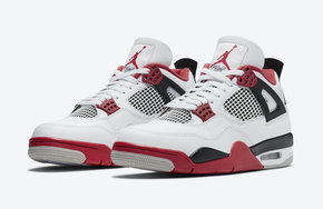 官图释出！Air Jordan 4 元年白红配色下月重磅回归！