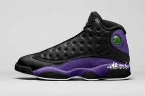 质感超高级的黑紫配色，Air Jordan 13 “Court Purple”明年发售