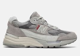 冷峻色系帅气十足，Levi’s x New Balance 992实物初赏